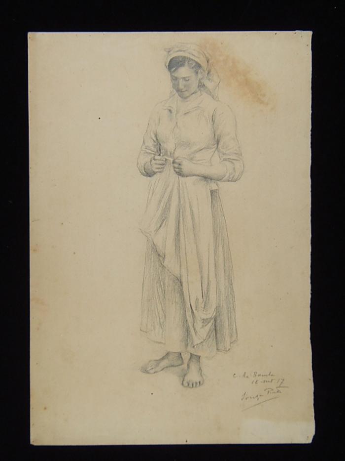 Retrato de camponesa