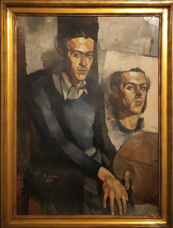 Auto-retrato de Manuel Lapa