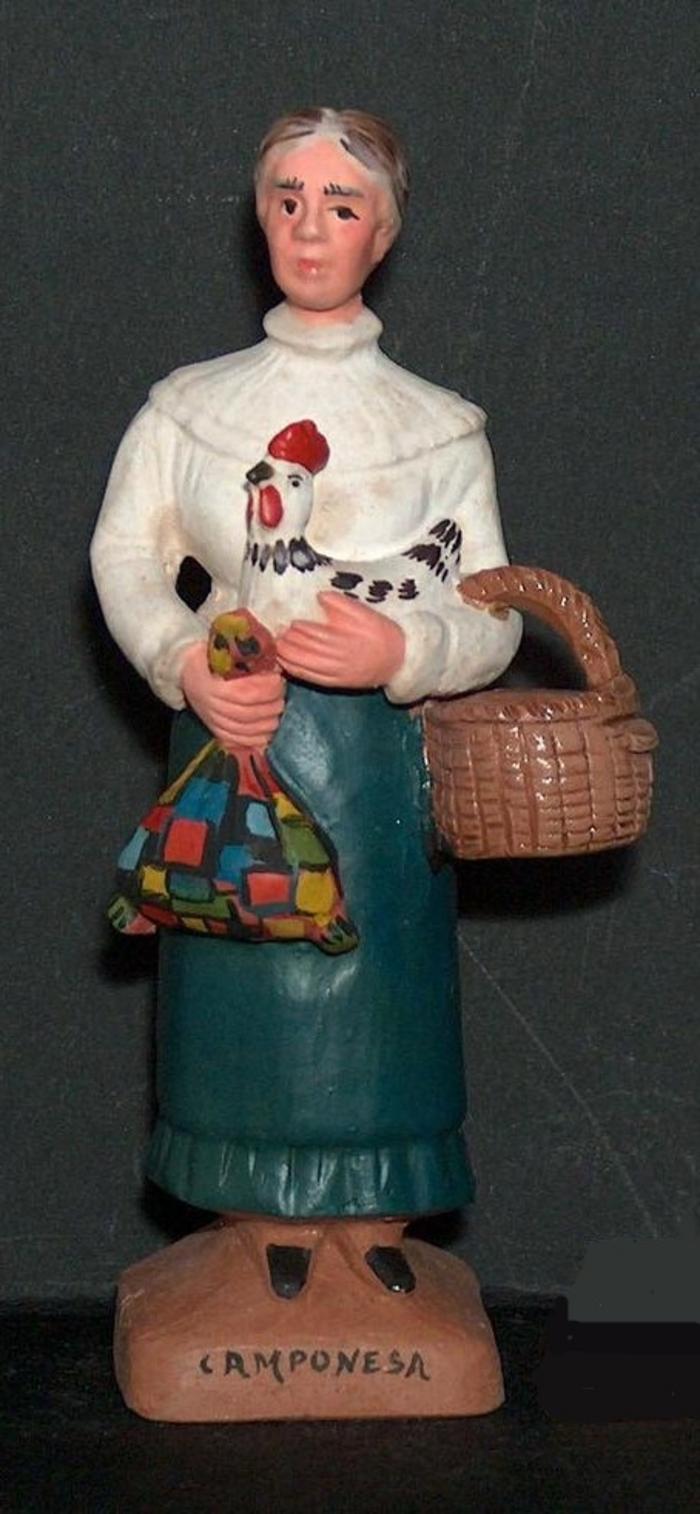 Boneco de presépio - CAMPONESA