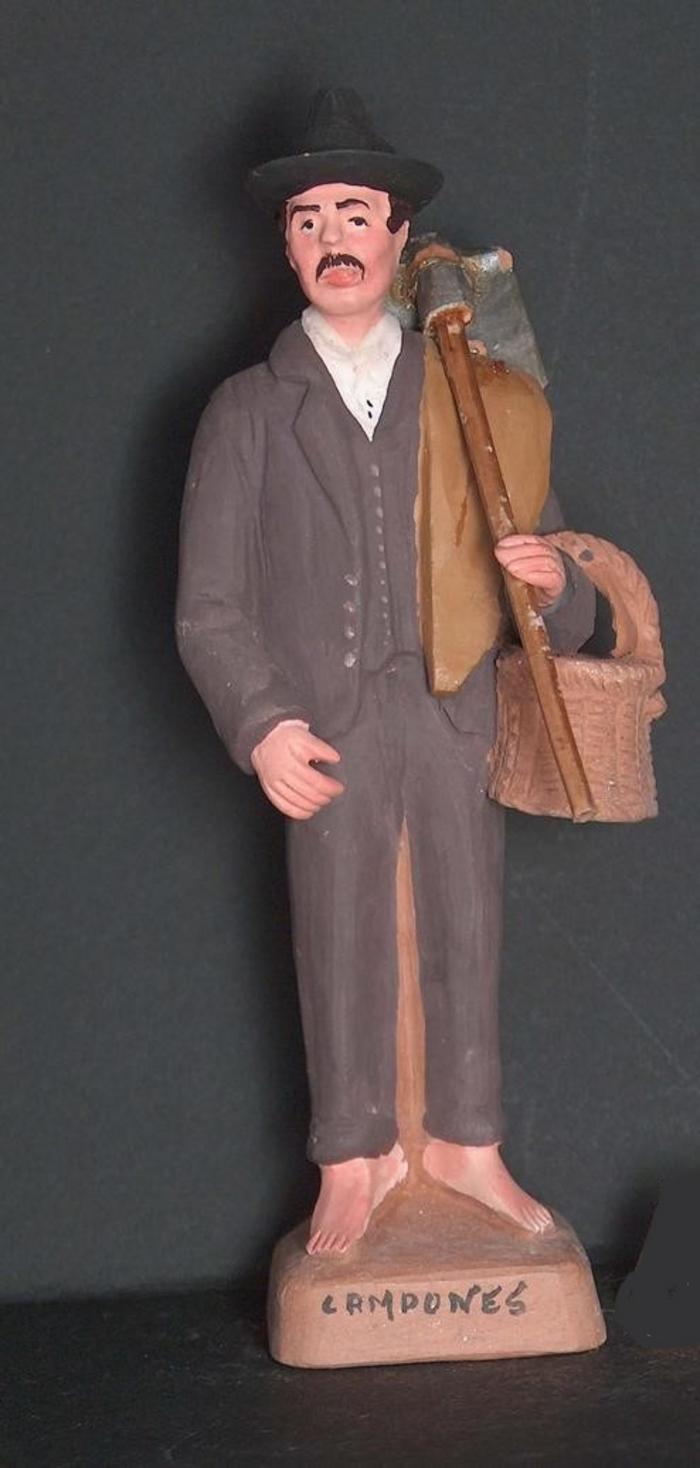 Boneco de presépio - CAMPONÊS