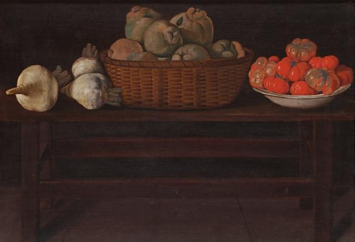Natureza-Morta com nabos, marmelos e tomates