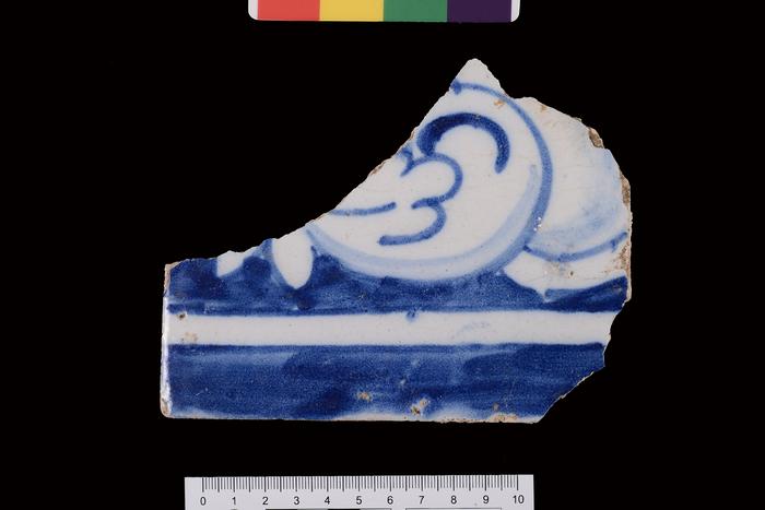 Fragmento de azulejo