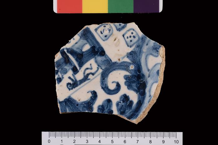 Fragmento de fundo de prato