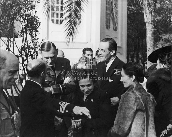 Receção aos oficiais da R.A.F. 