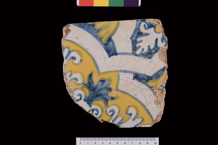 Fragmento de azulejo