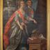 Pintura com moldura.