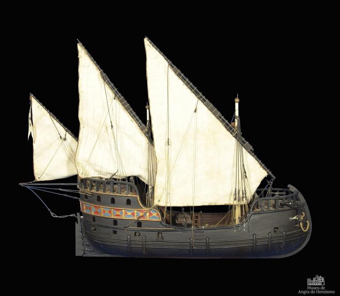 Caravela latina de 3 mastros (modelo)