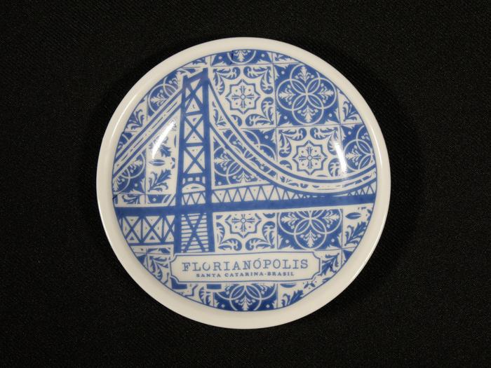 Prato decorativo de Florianópolis