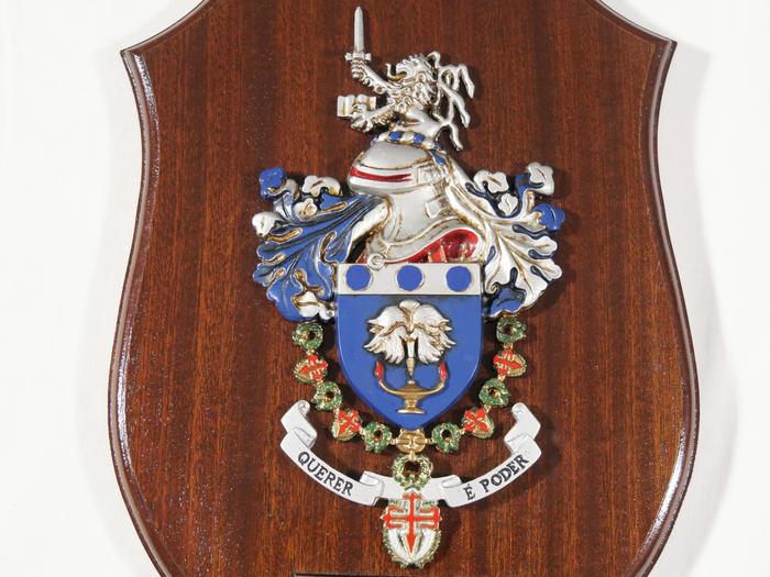 Placa decorativa do Instituto Militar Pupilos do Exército