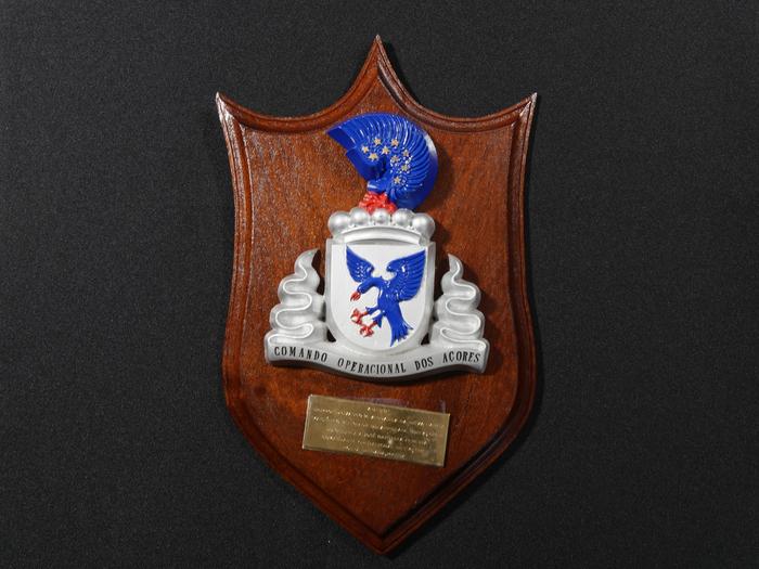 Placa decorativa do Comando Operacional dos Açores
