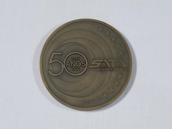 Medalha dos 50 anos da SATA