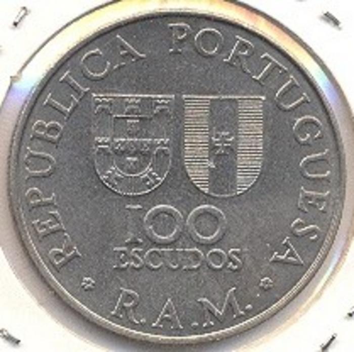 Moeda 100 Escudos, Republica