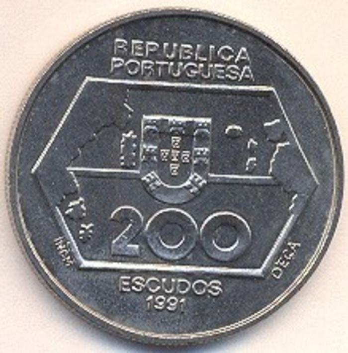 Moeda 200 Escudos, Republica