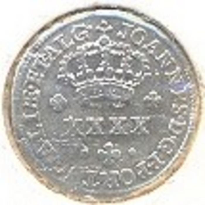 Moeda de 40 Réis / ½ Tostão , D. João VI