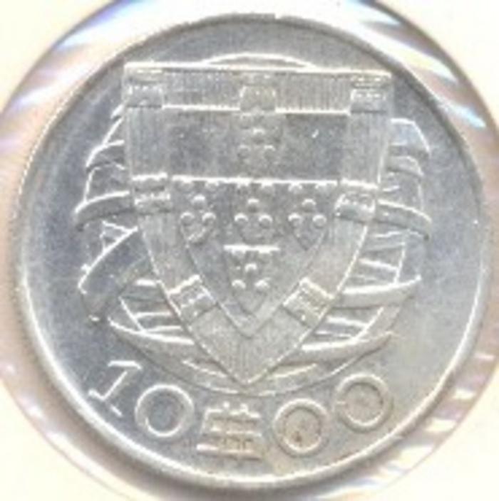 Moeda 10 Escudos, Republica 