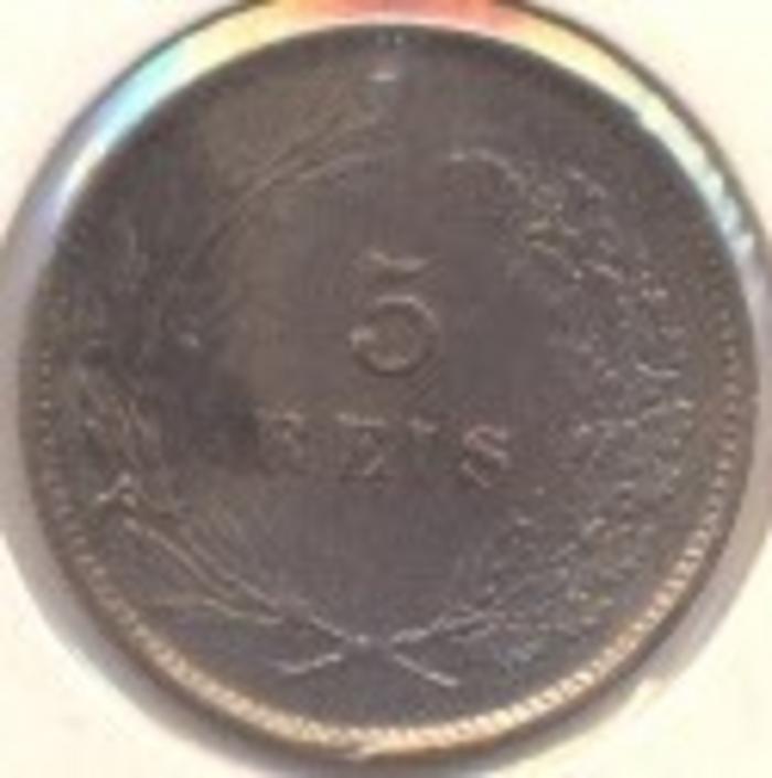 Moeda 5 Réis, D. Carlos I 