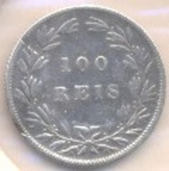Moeda 100 Réis / Tostão, D. Luís I