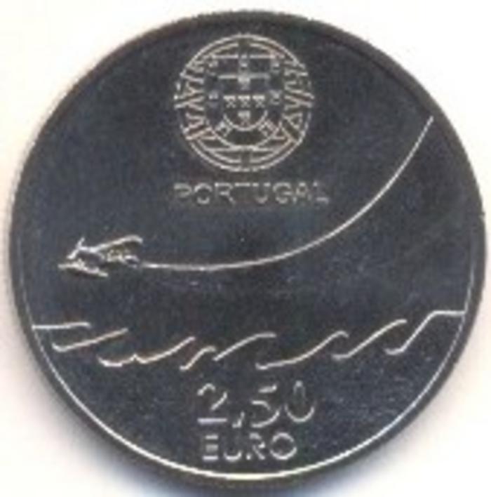 Moeda 2,5 Euros, Portugal