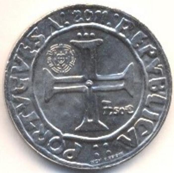 Moeda 7 ½ Euro Euros, Portugal 