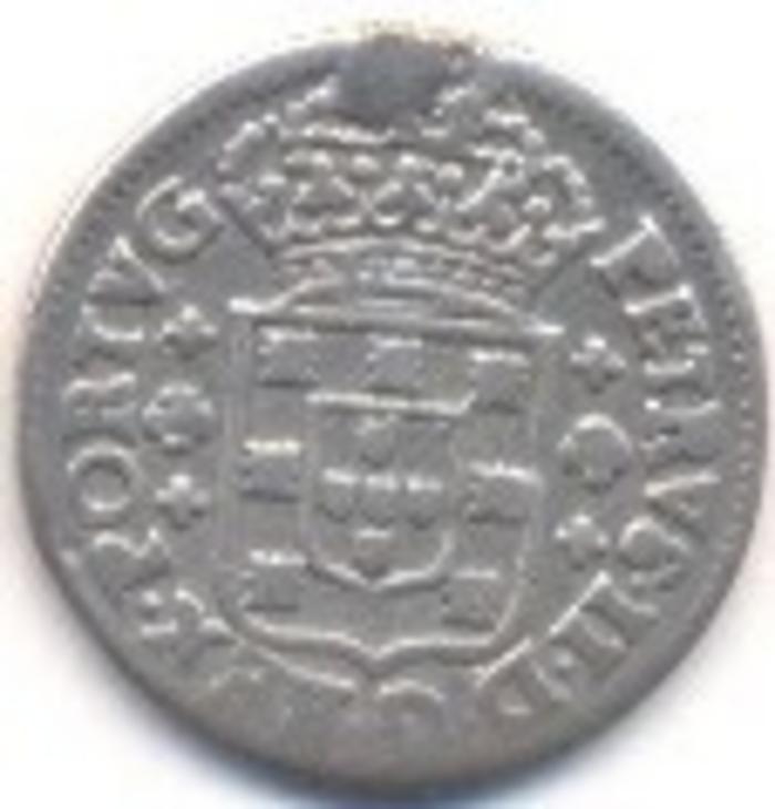 Moeda 50 Réis / ½ Tostão, D. Pedro II