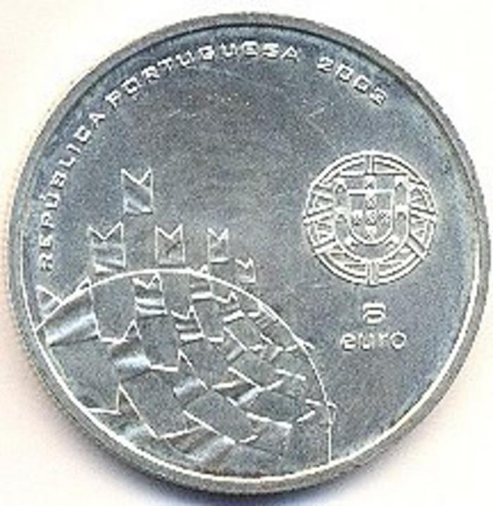 Moeda 8 Euros, Portugal 