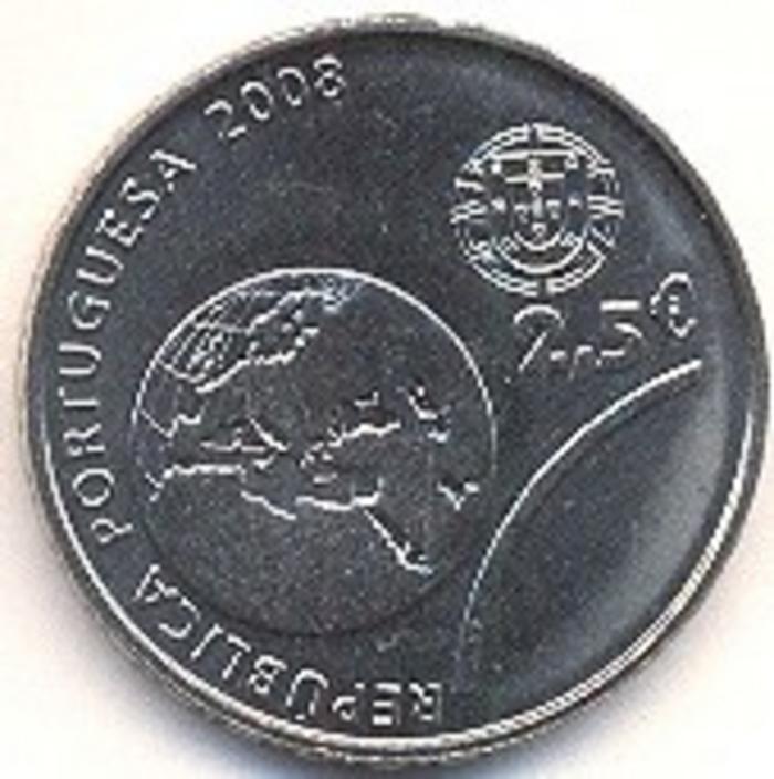 Moeda 2 ½ Euros, Portugal 