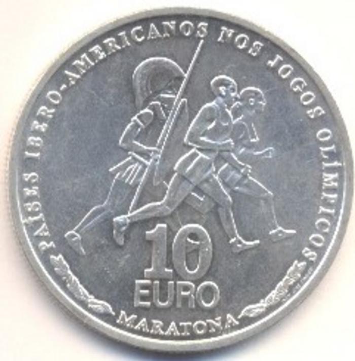 Moeda 10 Euros, Portugal