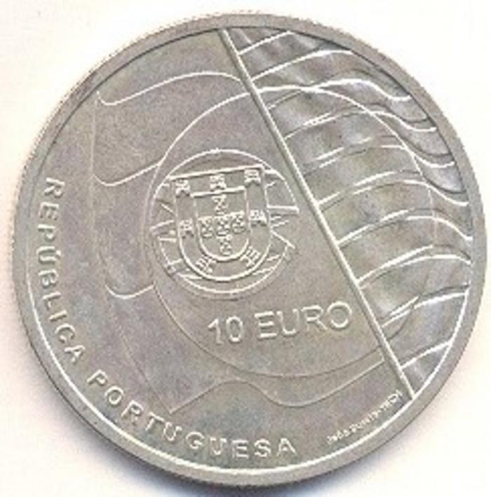 Moeda 10 Euros, Portugal