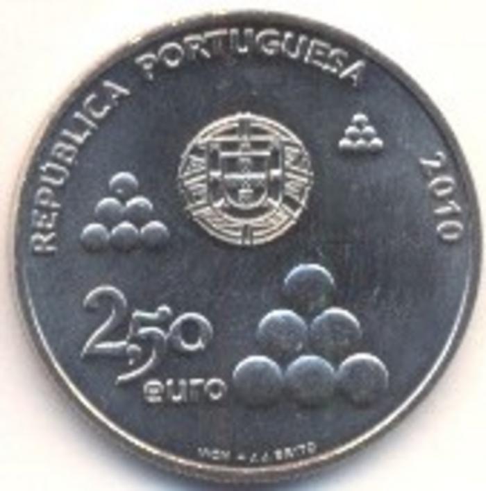 Moeda 2 ½ Euros, Portugal 