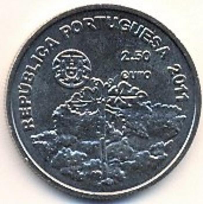 Moeda 2 ½ Euros, Portugal 