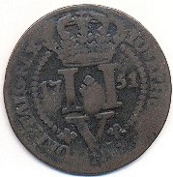 Moeda 5 Réis - Açores, D. José I