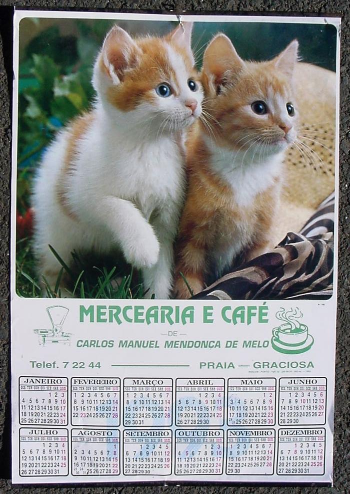 Gravura - Calendário