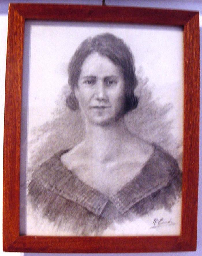 Pintura - Busto Feminino 