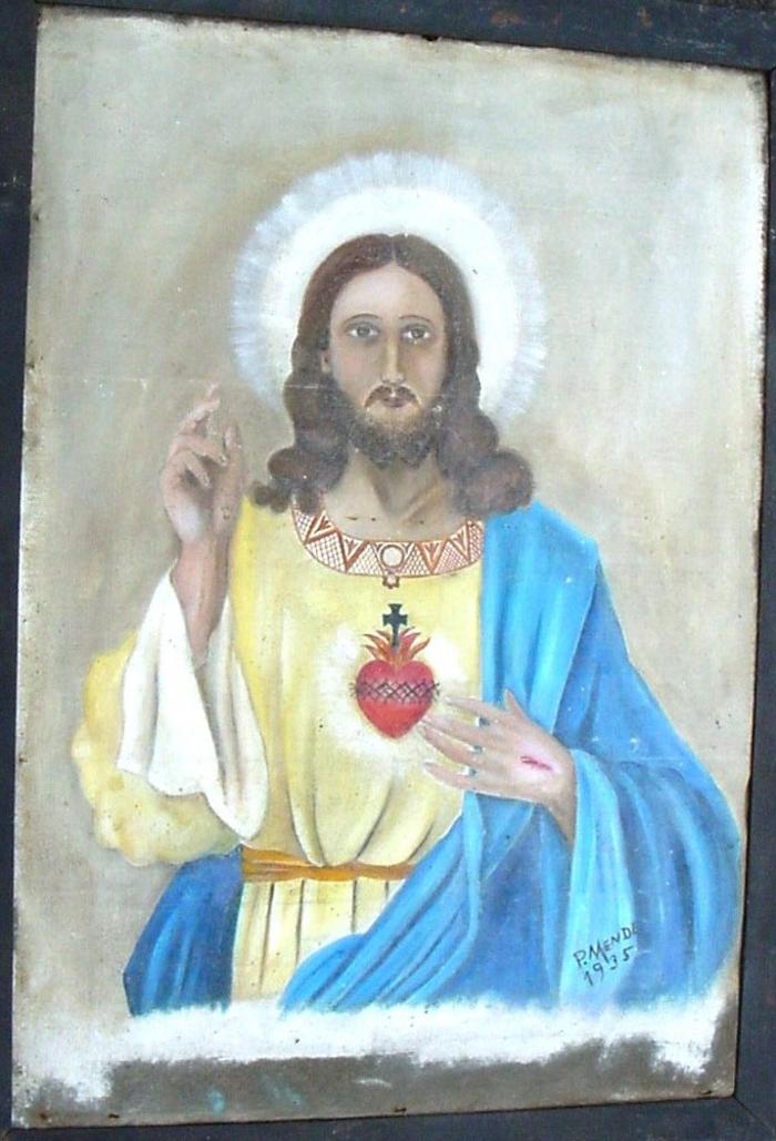 Pintura - Sagrado Coração de Jesus 