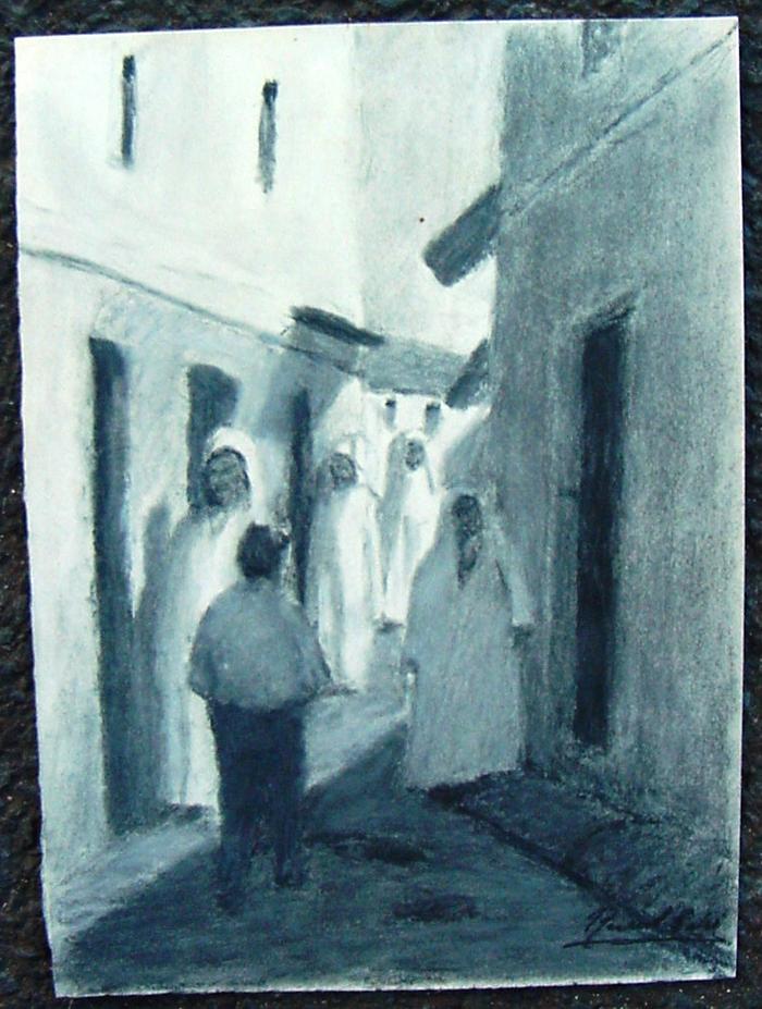 Pintura - Os Monges da Aldeia 