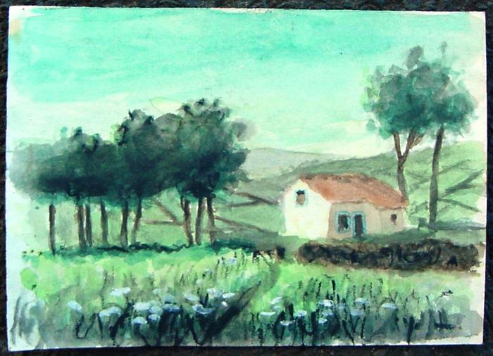 Pintura - Paisagem Rural 