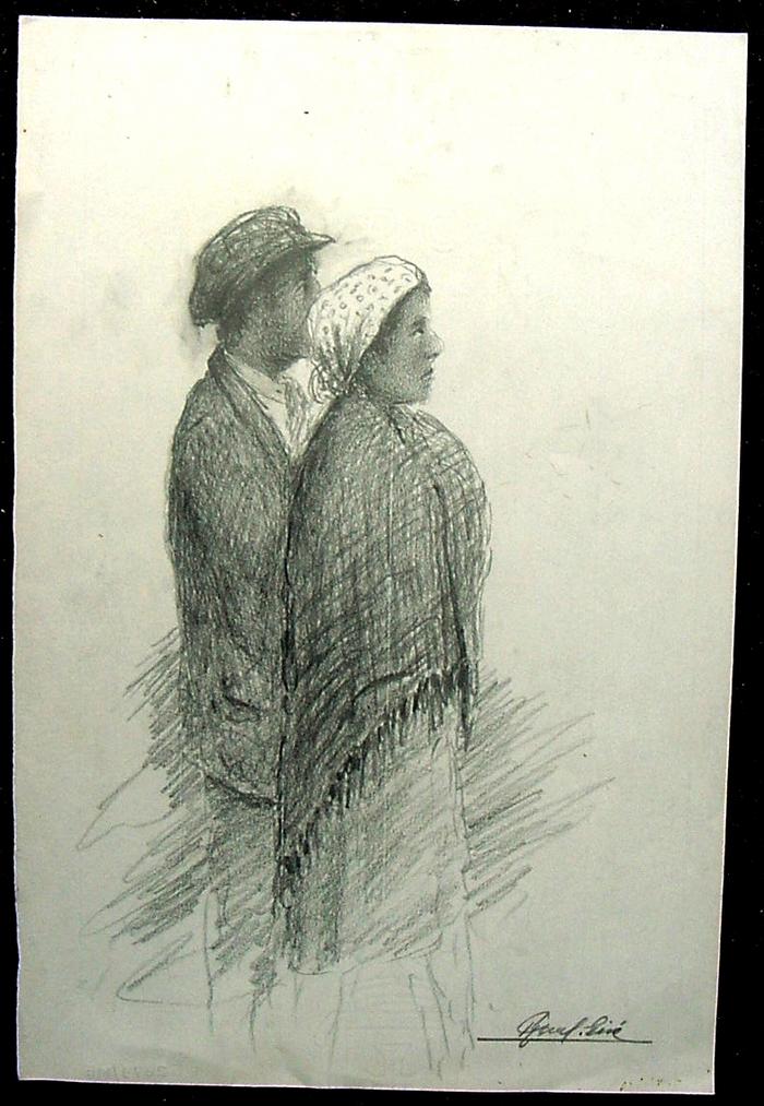Pintura - Camponeses 