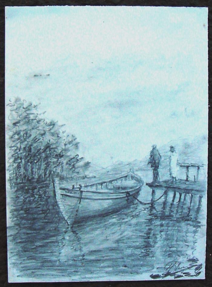 Pintura - Barco de Pesca 