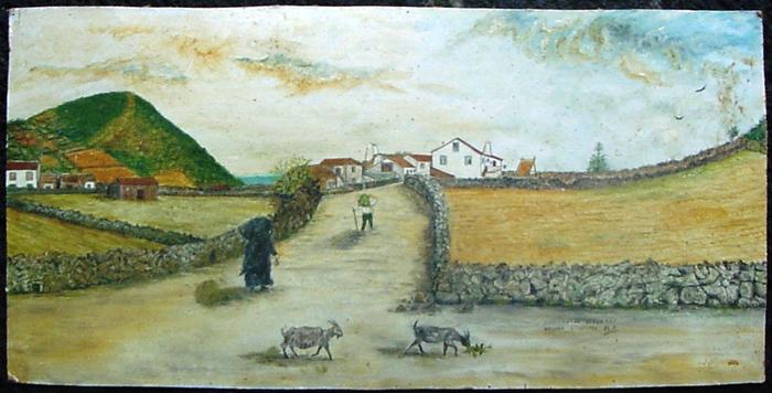 Pintura - Caminho do Rebentão 