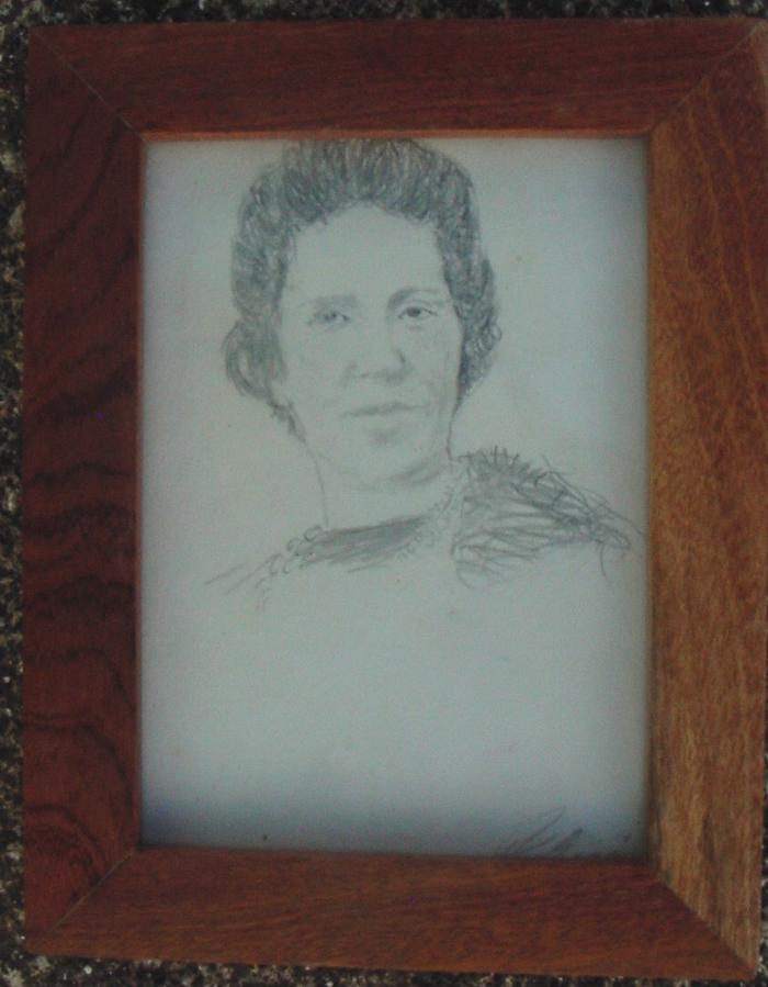 Pintura - Busto Feminino 