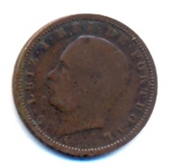 Moeda 5 Réis, D. Luís I