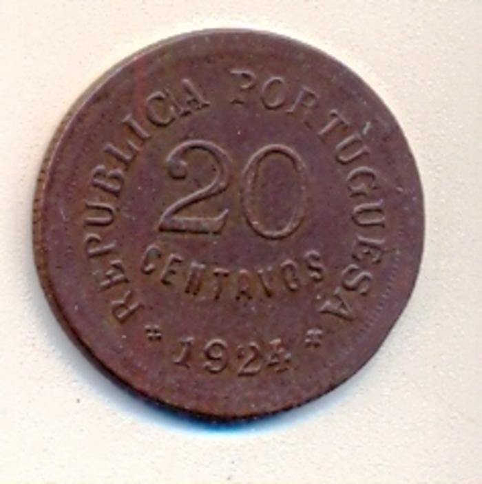 Moeda 20 Centavos , Republica 