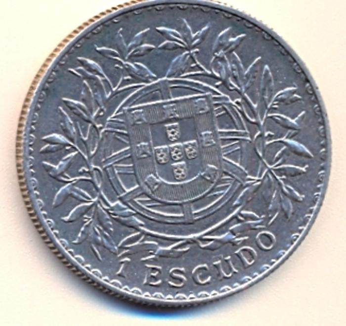 Moeda 1 Escudo, Republica