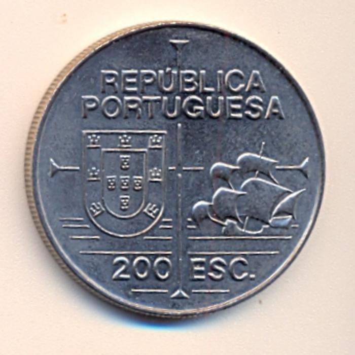 Moeda 200 Escudos, Republica 