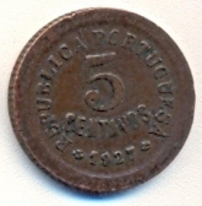 Moeda 5 Centavos, Republica