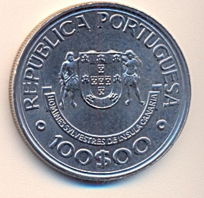 Moeda 100 Escudos, Republica