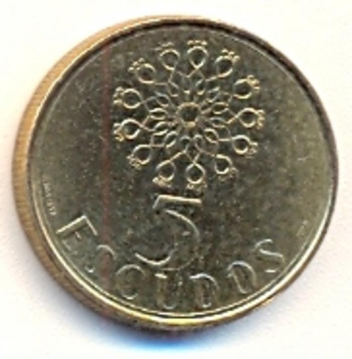 Moeda 5 Escudos, Republica