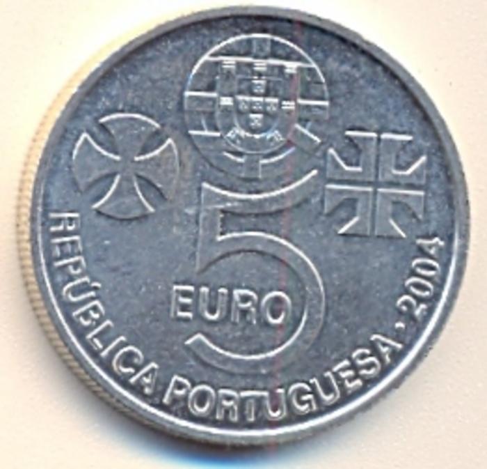 Moeda 5 Euros, Portugal