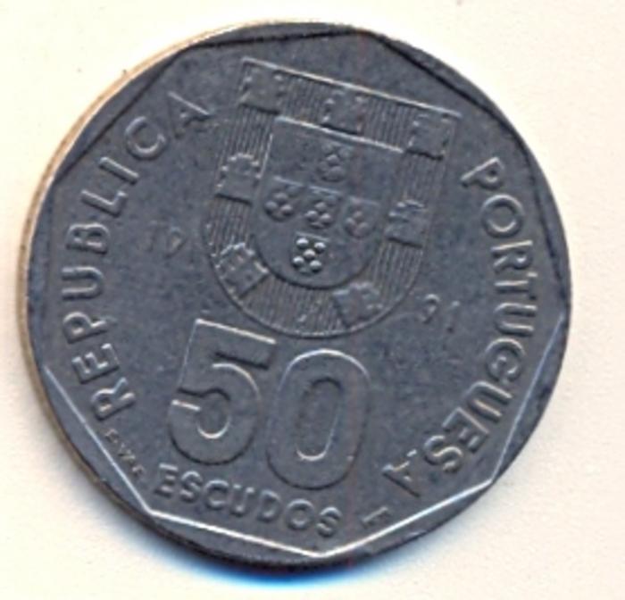 Moeda 50 Escudos, Republica