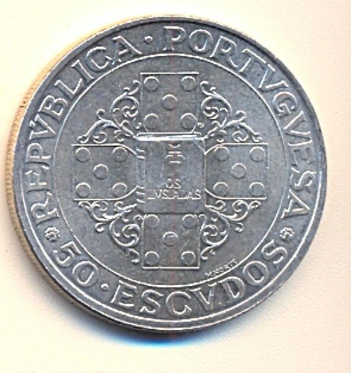 Moeda 50 Escudos, Republica